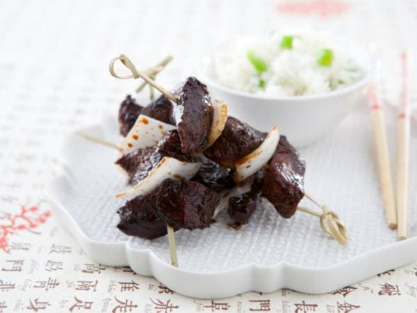Yakitori de boeuf au sésame