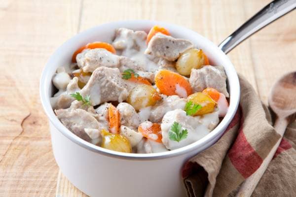Blanquette de veau à l'ancienne