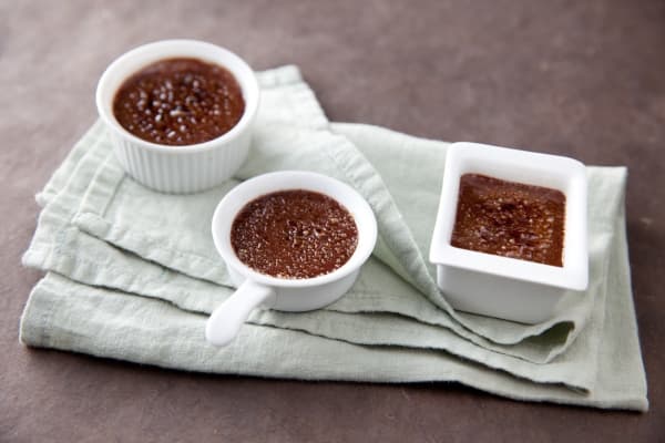 Crème brûlée au chocolat