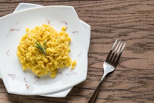 Risotto au safran