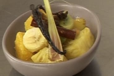 Curry sucré de fruits exotiques