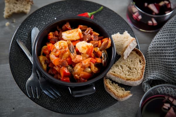 Gambas sautées