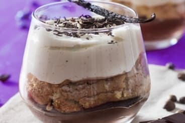 Tiramisu chocolat-vanille 