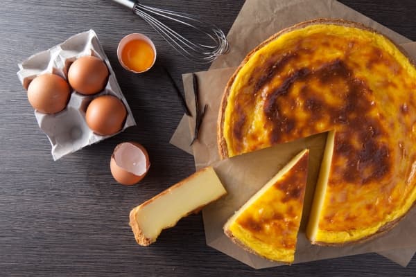 Flan pâtissier à l'orange
