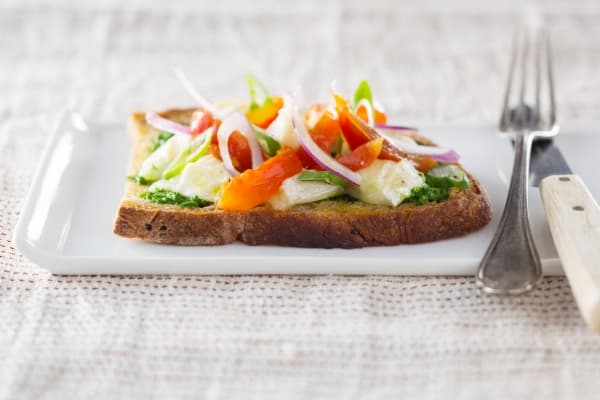 Tartine au rocamadour