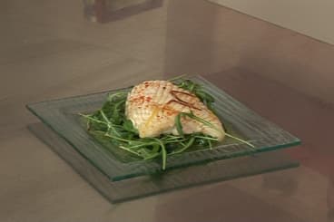 Salade d'ailes de raie à la vinaigrette citronnée