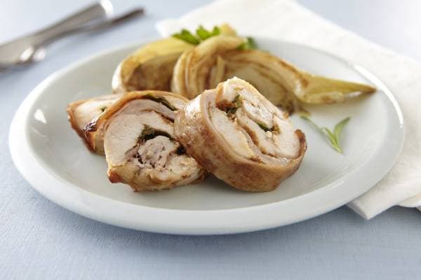 Rable de lapin farci aux fèves