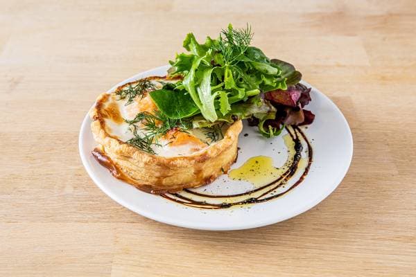 Tarte au saumon et à l'aneth
