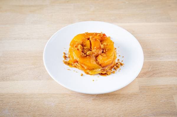 Tatin pomme coing, brisures de spéculoos