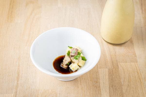 Soupes aux gambas