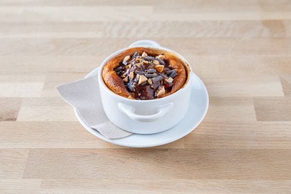 Clafoutis poire et chocolat 