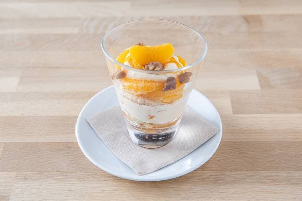 Tiramisu clémentines et éclats de châtaignes 