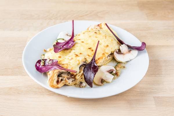Ficelle picarde au jambon et champignons