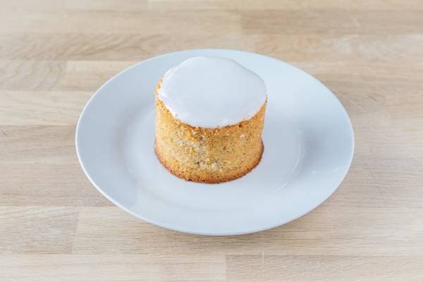 Gâteau Nantais à l'assiette 