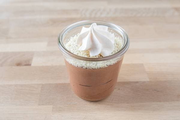 Mousse au chocolat au lait 