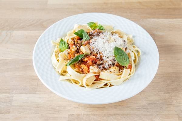 Papardelle sauce bolognaise veggie 
