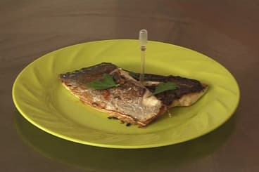 Daurade à l'espagnole flambée à l'anis