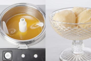 Sorbet aux fruits