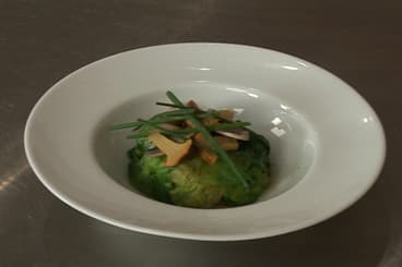 Pannequets de champignons à la vapeur