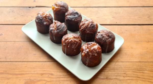 Nonnette au miel et marmelade d'orange
