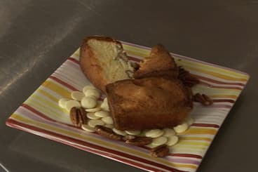 Brownies au chocolat blanc et noix de pecan