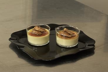 Crème brûlée au foie gras et sauternes