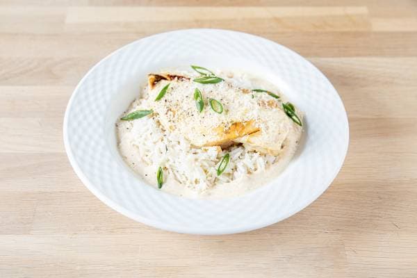 Cuisses de poulet au tandoori, riz parfumé
