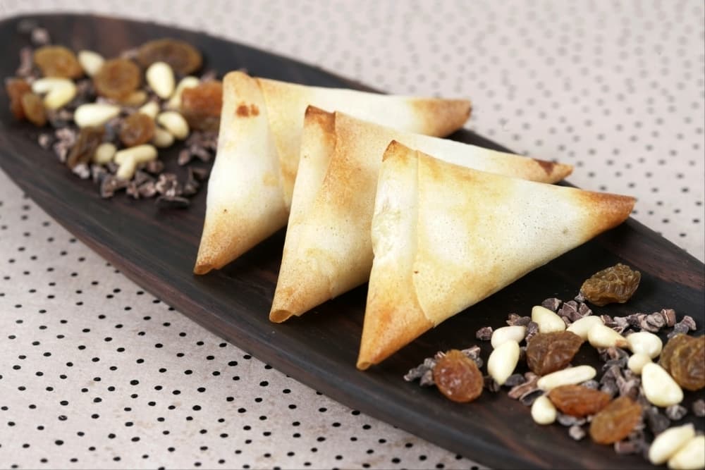 Brick de poires aux 3 saveurs