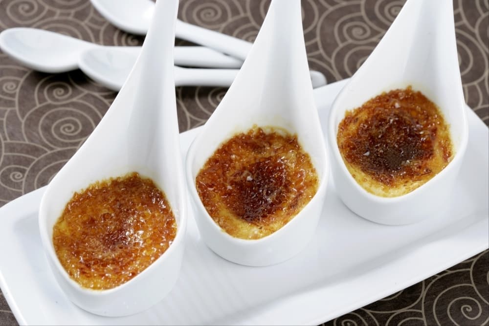 Crème brûlée à la réglisse