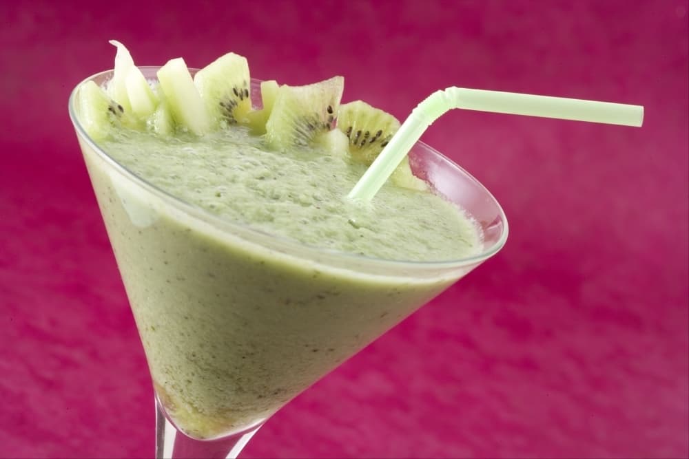 Smoothie de concombre aux kiwis