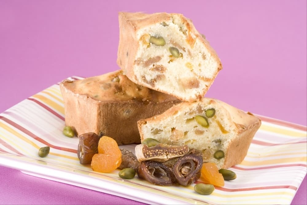 Cake aux fruits secs