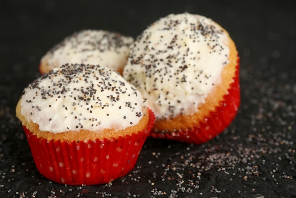 Cupcake citron et pavot