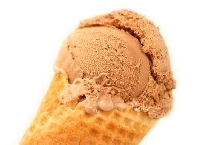 Glace au caramel