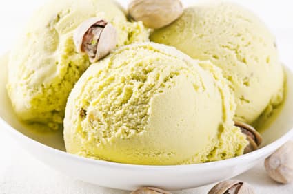 Glace pistache