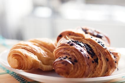 Croissant au chocolat