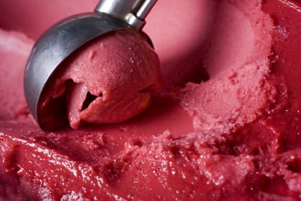 Sorbet de fruits rouges