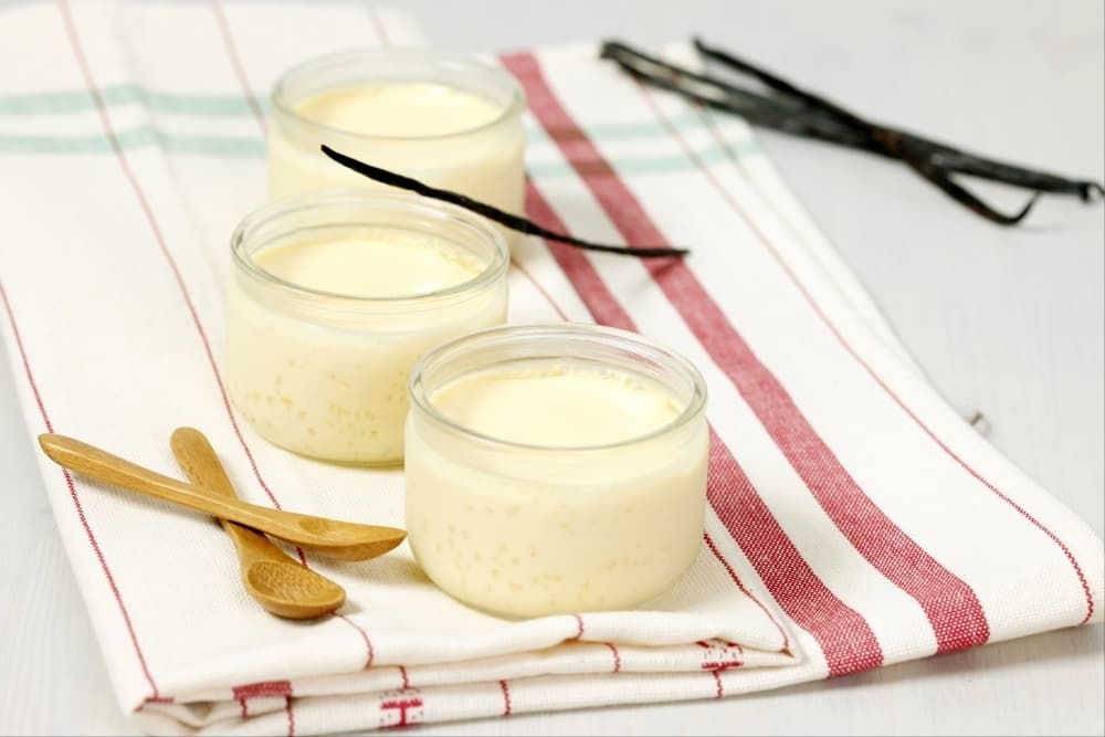 Petits pots de crème à la vanille