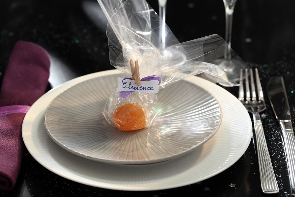 Pâte de fruits orange et mandarine