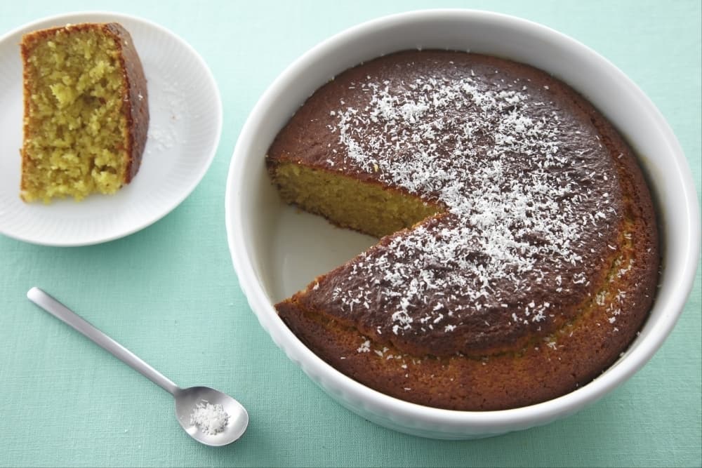 Gâteau au yaourt coco-curry