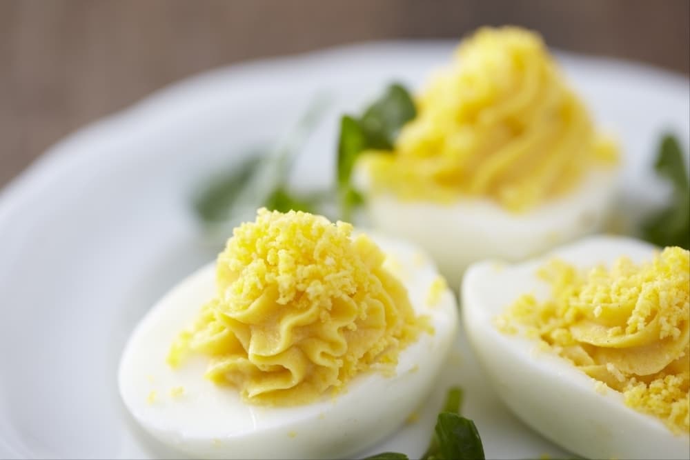 Oeufs mimosa