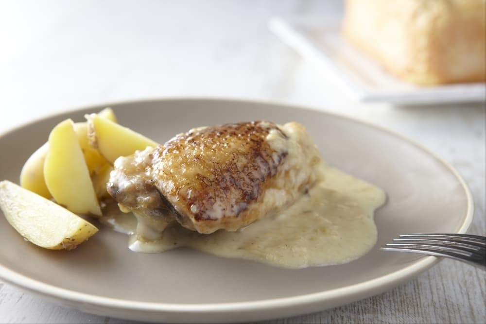 Poulet au maroilles
