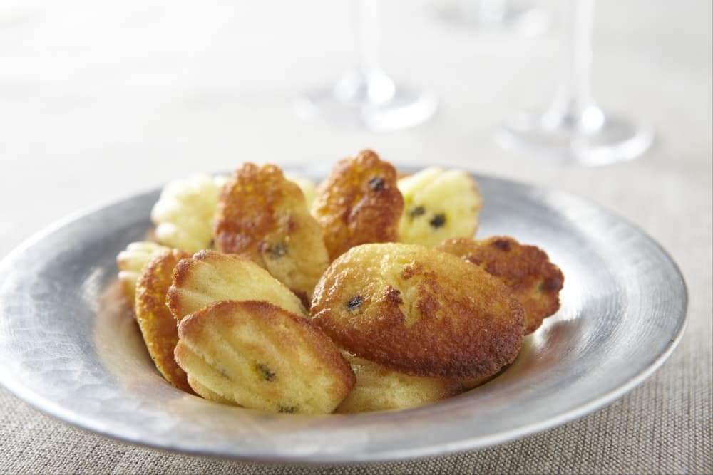 Madeleine aux olives noires