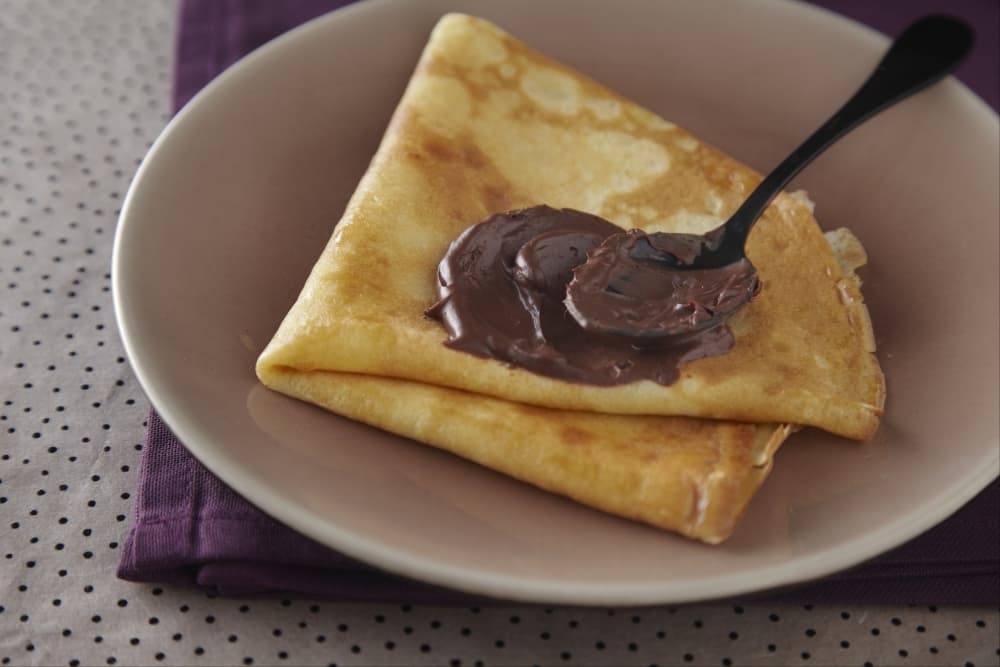Crêpes faciles au chocolat