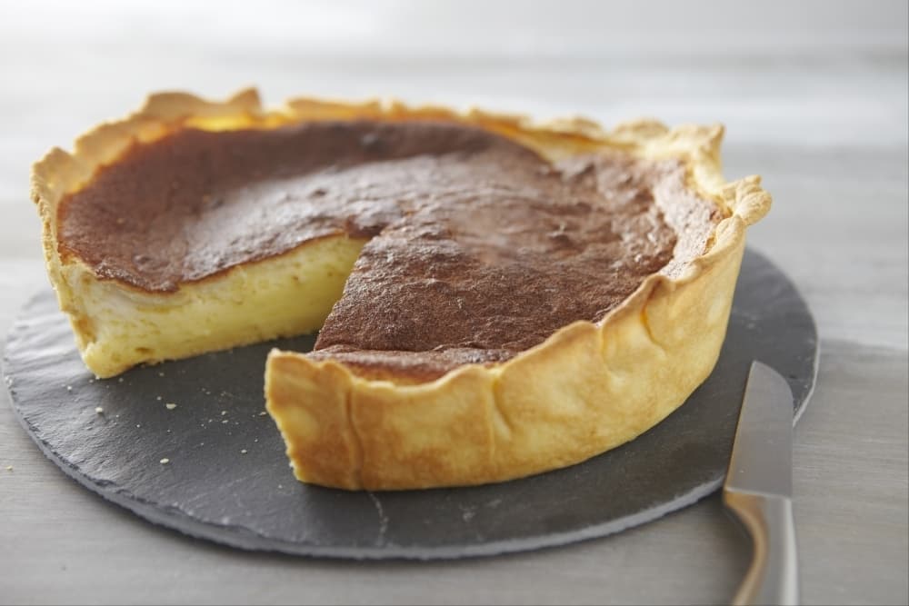Tarte haute au fromage blanc