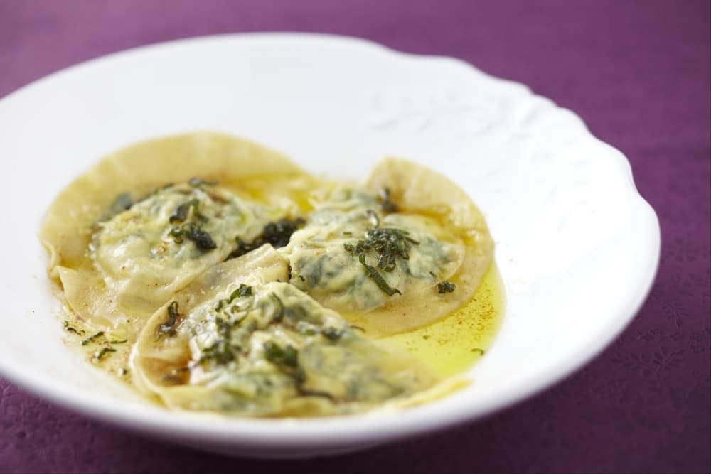 Ravioli di ricotta e spinaci