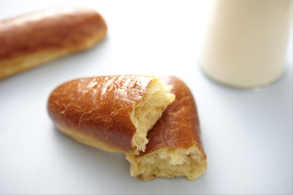 Pains au lait pour le goûter