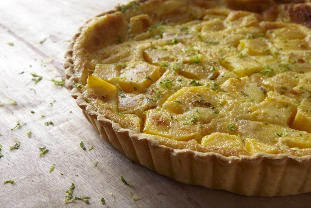 Tarte à la mangue