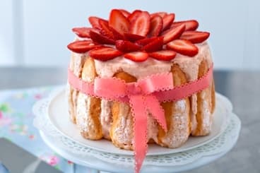 Charlotte aux fraises