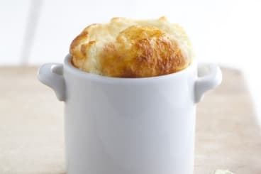 Soufflé au bleu