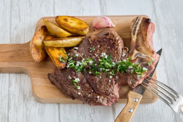 Rôti de boeuf laqué au miel